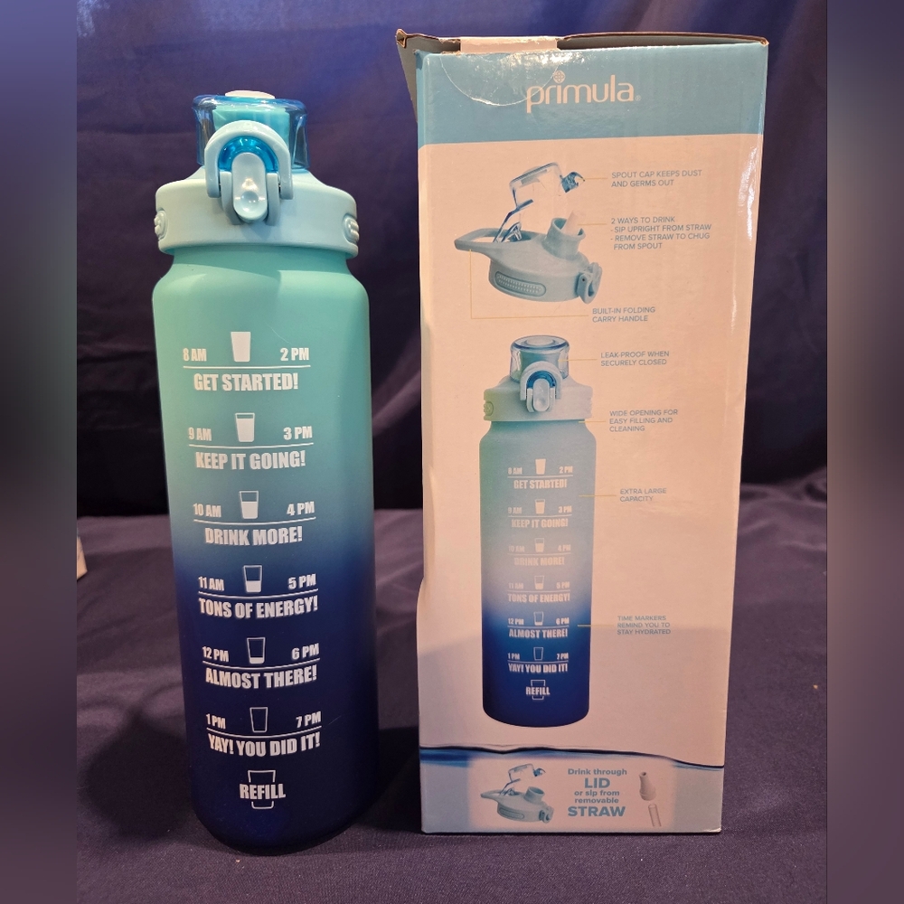 Primula Motivational Water Bottle